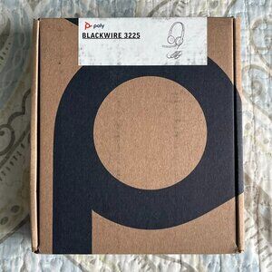 Poly Blackwire 3225 headset (for computer) - new in box